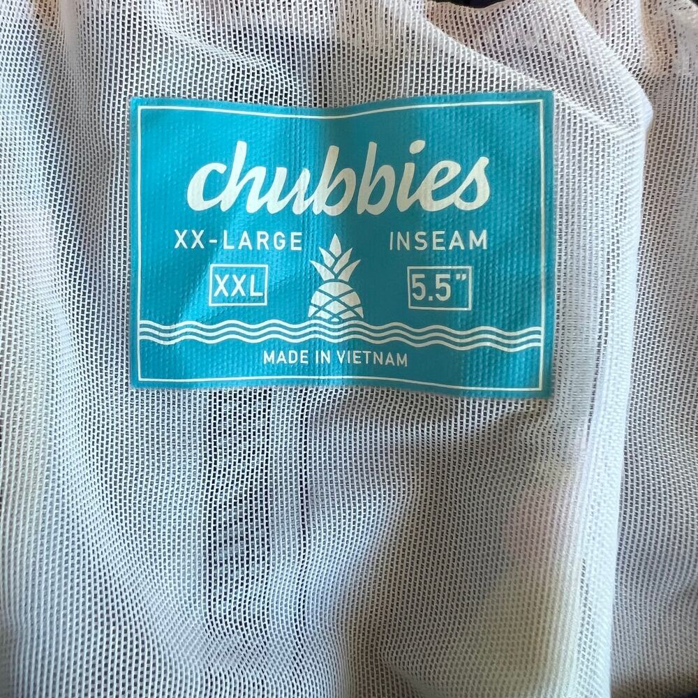 Chubbies The Fowl Plays Mens Classic Swim Trunks 5.5" Inseam in Navy Blue XXL - Picture 8 of 9